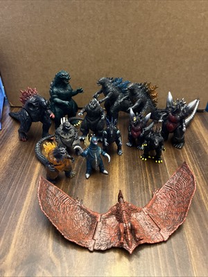 Vintage & Modern Godzilla Figures Lot Toho Trendmasters-image