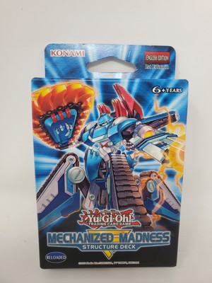 YUGIOH 1ST ED MECHANIZED MADNESS STRUCTURE DECK FACTORY SEALED NEW-image