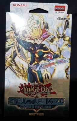 YuGiOh Cyberse Link ENGLISH Structure Deck Sealed 1st edition-image