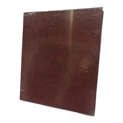 LARGE Leather Scrapbook Gold PinStriping 42 pages-image