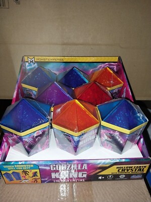 1 Godzilla X Kong: The New Empire Hollow Earth Crystal Monster Random Color 8B-image