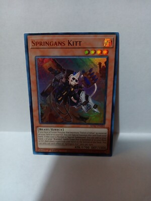 Yu-Gi-Oh! TCG Springans Kitt Structure Deck: Albaz Strike SDAZ-EN002 1st Editio…-image