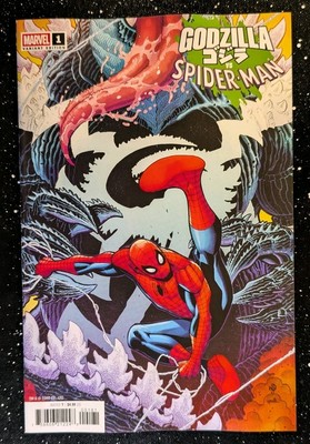 Godzilla Vs Spider-Man #1 Bradshaw Venomized Variant NM (2025)-image