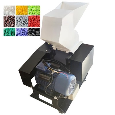 220V Plastic Crusher Processer Material Size 95 * 95mm Thickness Less Than 10mm-image