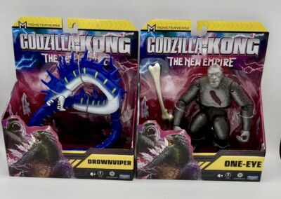 Godzilla x Kong The New Empire DROWNVIPER + ONE-EYE ACTION Figure Monsterverse-image