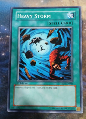 Heavy Storm - Structure Deck: Blaze of Destruction 1st Ed LP-image