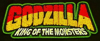 GODZILLA KING OF MONSTERS figure patch action comic logo v kong vs title movie-image