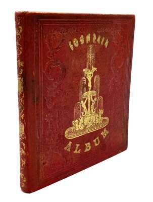 PA Lancaster County / Leatherbound friendship album of autographs & poems-image