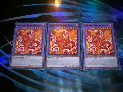 3x Albion the Branded Dragon 1st Edition Common SDAZ-EN046 Yu-Gi-Oh!-image