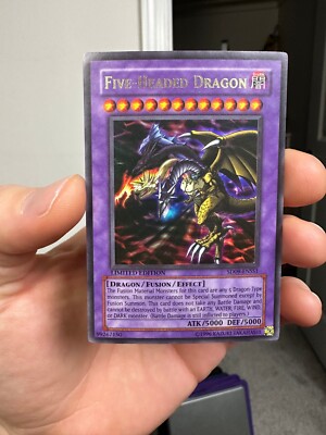 Five-Headed Dragon SD09-ENSS1 Structure Deck: Dinosaur's Rage Limited Edition LP-image