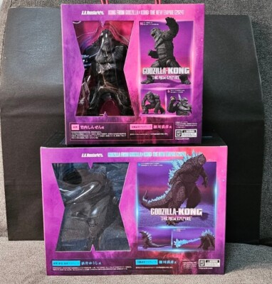 S.H.MonsterArts GODZILLA X KONG THE NEW EMPIRE 2024-GODZILLA & KONG New-image