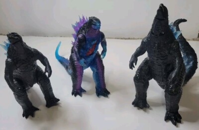  3 Godzilla Action Figures 2  6
