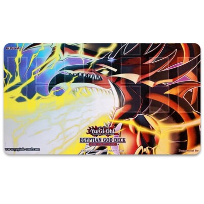 Yu-Gi-Oh! Structure Deck Mat - Egyptian God Deck: Slifer the Sky Dragon - NEW-image