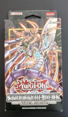 Konami Yu-Gi-Oh! Trading Card TCG Cyber Strike Structure Deck 1st Edition-image