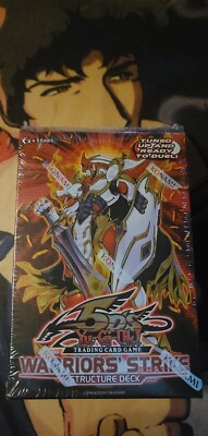 YU-GI-OH! 5Ds WARRIORS’ STRIKE STRUCTURE DECK - 1st Ed/ENGLISH Ed - NEW Sealed-image