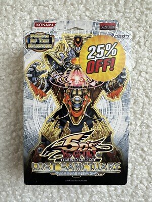 YUGIOH 1ST ED LOST SANCTUARY STRUCTURE DECK FACTORY SEALED NEW-image