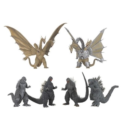 Godzilla Store Japan Gekizo Series Godzilla Monsters Part.1 Figure 6 Set H 3.5 
