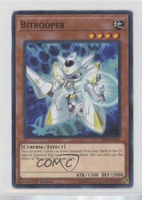 Bitrooper 1st Ed. YuGiOh Structure Deck: Codebreaker #YS18-EN011 06pr-image