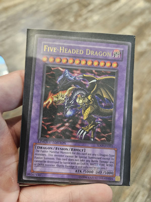 Five Headed Dragon SD09-ENSS1 YuGiOh Structure Deck: Dinosaur's Rage-image