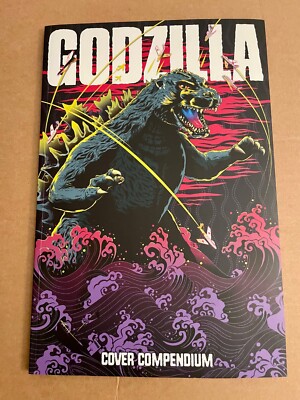 Godzilla Cover Compendium IDW 2021 Crunchyroll Softcover UNREAD Cryssy Cheung-image