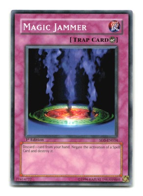 Magic Jammer - SD5-EN034 1st Edition - YuGiOh-LP-image