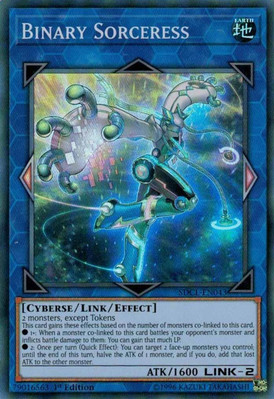 Structure Deck: Cyberse Link #SDCL-EN043 Binary Sorceress-image