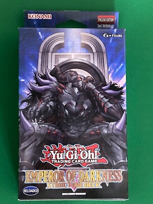 Yugioh Emperor of Darkness Structure Deck New Factor Sealed ENGLISH 1st Edition-image