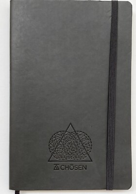Chosen Adventures Travel Journal, goal setting, leather bound, unused, non dated-image