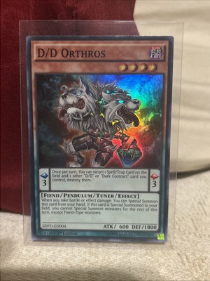D/D Orthros SDPD-EN004 Structure Deck: Pendulum Domination 1st Edition-image