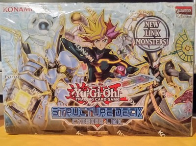 Yu-Gi-Oh! - Cyberse Link Structure Deck Sealed Display Box of 8 - 2017-image