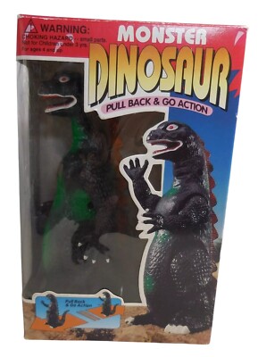 1990's GODZILLA KO Monster Dinosaur PULL BACK & GO ACTION 7