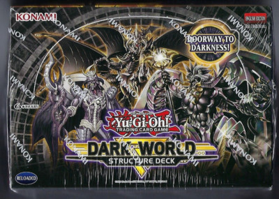 Yu Gi-Oh  dark world structure deck box sealed-image