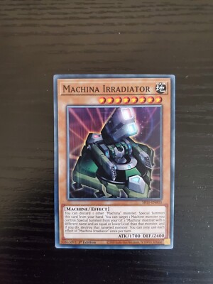 Machina Irradiator - Yugioh Structure Deck Mechanized Madness 1st - SR10-EN003-image