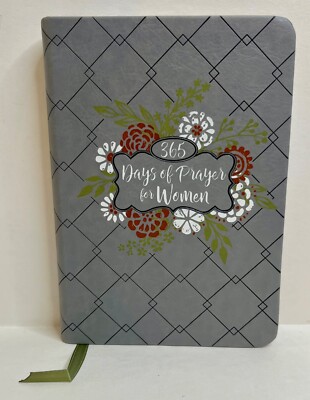 365 Days of Prayer for Women Faux Leather Book Encouraging God Journal Gift NEW-image