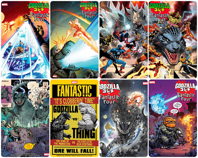 GODZILLA VS FANTASTIC FOUR #1 **COVER SELECT** OPEN &[1:25][1:100]PRE-SALE 03/19-image