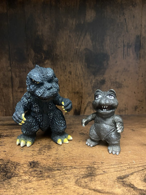 West Kenji Great Attack Godzilla Figure Soft Vinyl Japan-image