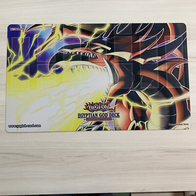 Playmat Konami slifer egyptian god deck - win a mat Extravaganza Remote Duel-image