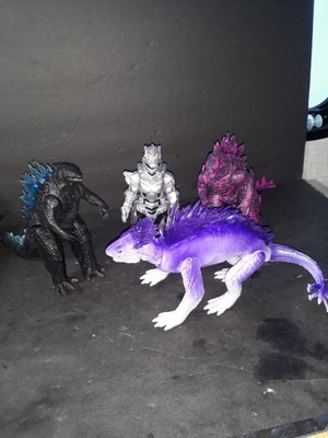 Monsterverse Godzilla Lot Of 4 Figures-image