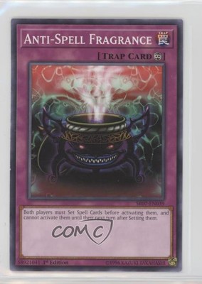 2018 Yu-Gi-Oh! Zombie Horde Structure Deck 1st Edition Anti-Spell Fragrance 00jz-image