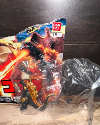 BANDAI LITTLE BUDDY GODZILLA BLIND MINI FIGURE 1995 BURNING Godzilla-image