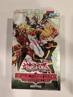 Yu Gi Oh Structure Deck - POWERCODE LINK - New Factory Sealed Cards 1st Ed-image