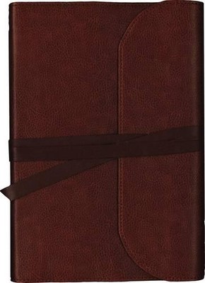 Thomas Nelson NKJV, Journal the Word Bible, Large Pr (Leather Bound) (UK IMPORT)-image