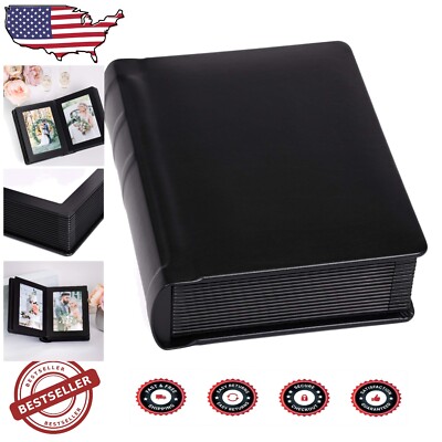 Elegant 5x7 Leatherette Photo Album - 15 Pages for Weddings & Special Occasions-image