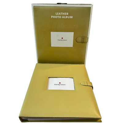Harvey Lewis Leather Photo Album for 4