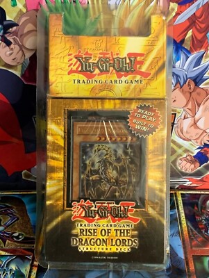 Yugioh Rise of the Dragon Lords Structure Deck Sealed RARE-image