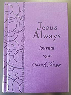 Jesus Always Journal, Imitation Purple Leather Sarah Young-image
