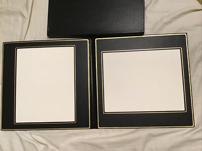 ART LEATHER picture/ photo folio brand new: Holds 2 photos of 8