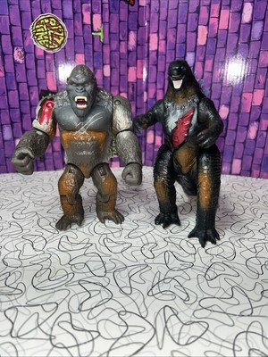 2020 Toho Playmates Godzilla vs Kong Monsterverse Scar Action Figure Toys Loose-image
