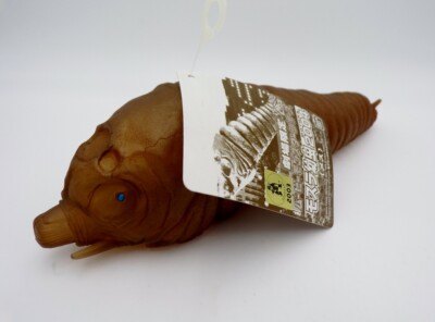 2003 Bandai Japan Godzilla Tokyo SOS Exclusive Mothra Larva w/ Tag Sofubi Kaiju-image