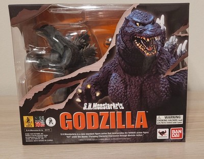 S.H.MonsterArts Godzilla 1995 Figure Bandai Tamashii Nations Heisei Era New Boxe-image
